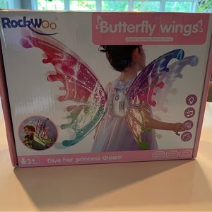 Electronic Lighted Butterfly Fairy Wings